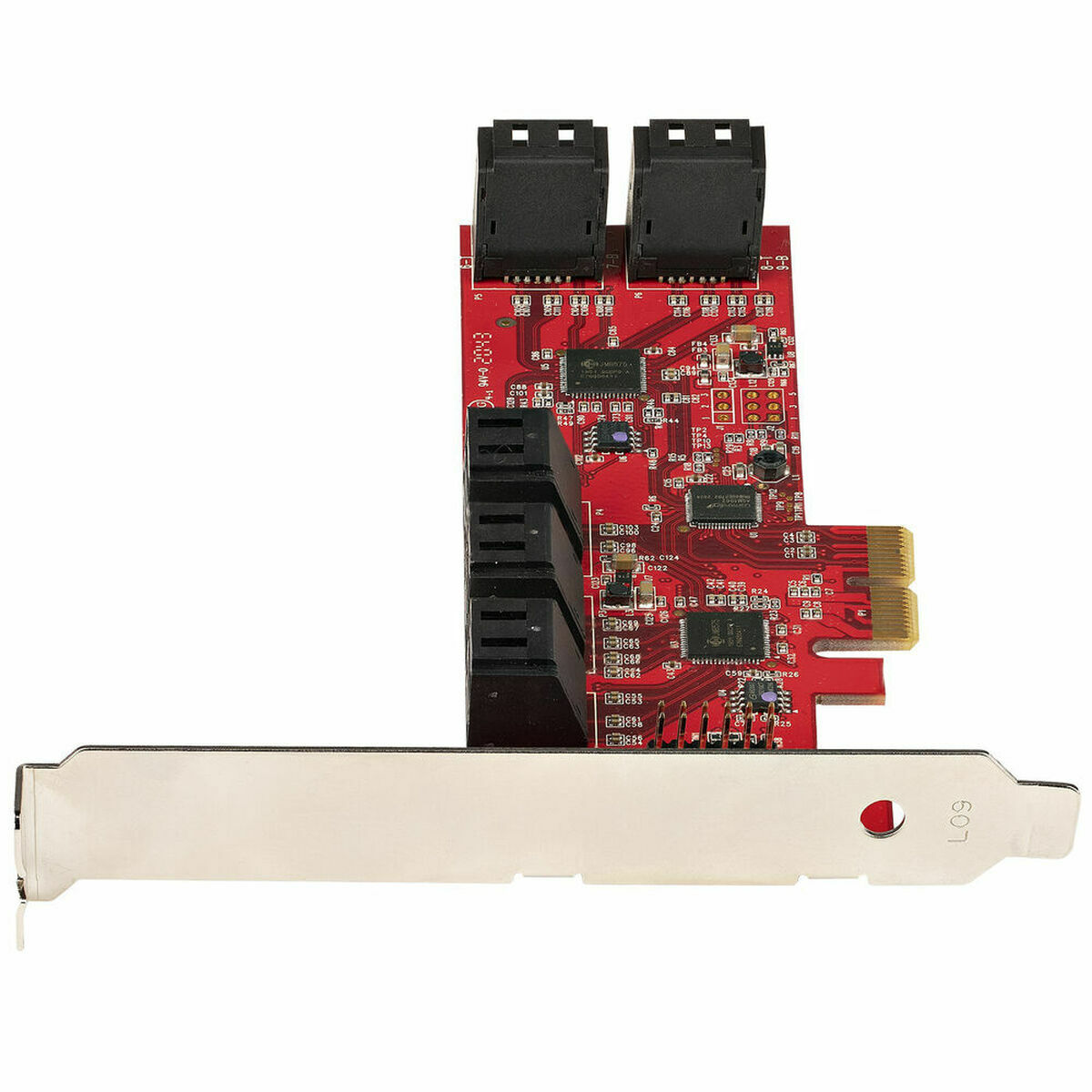 PCI kártya Startech 10P6G-PCIE-SATA-CARD